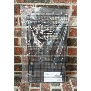 NEW PAMPERED CHEF #1587 One Black Stackable Cooling Rack Rectangle Sealed Bake